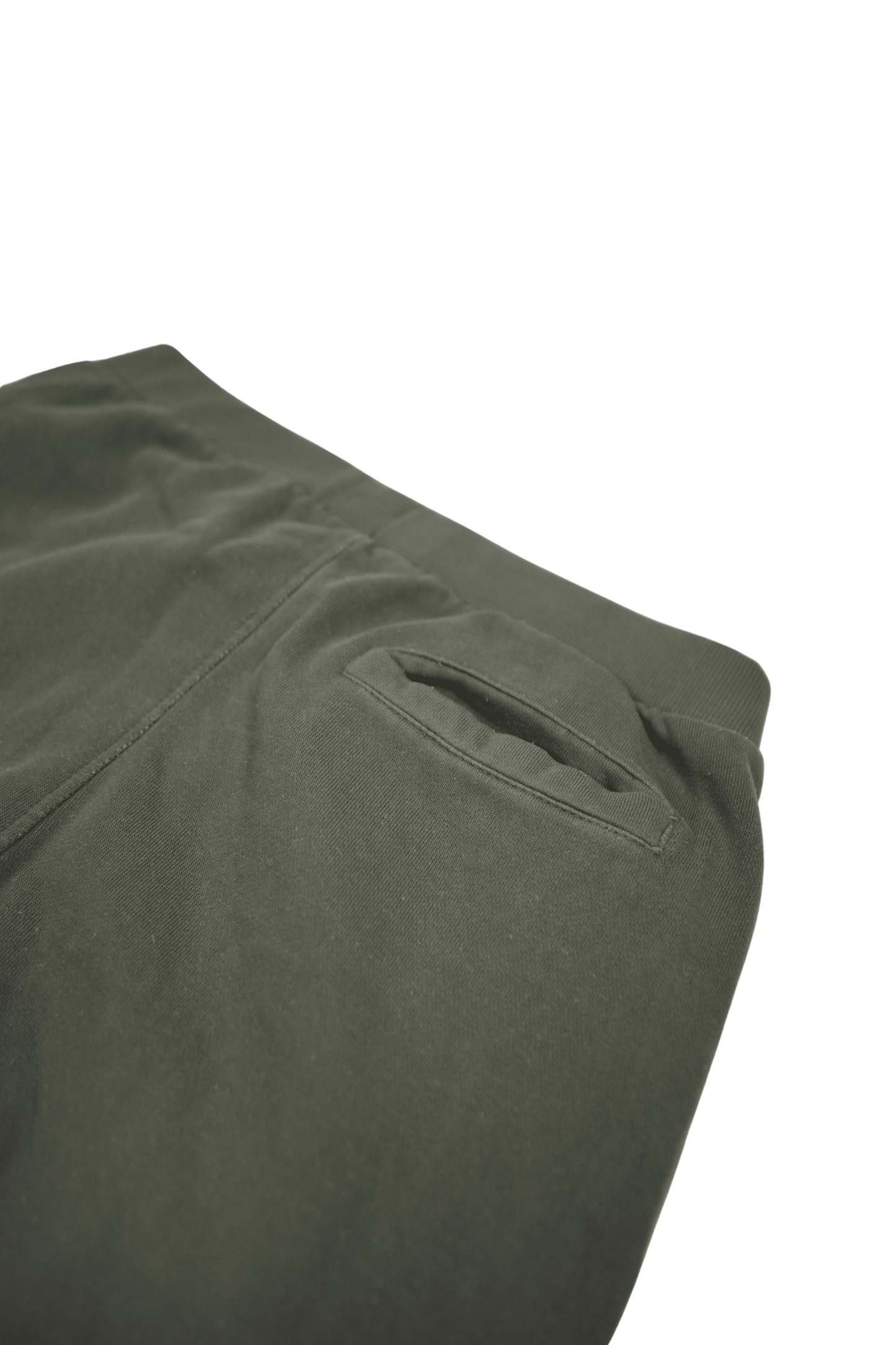 Green Faded Cursive Sweatpants