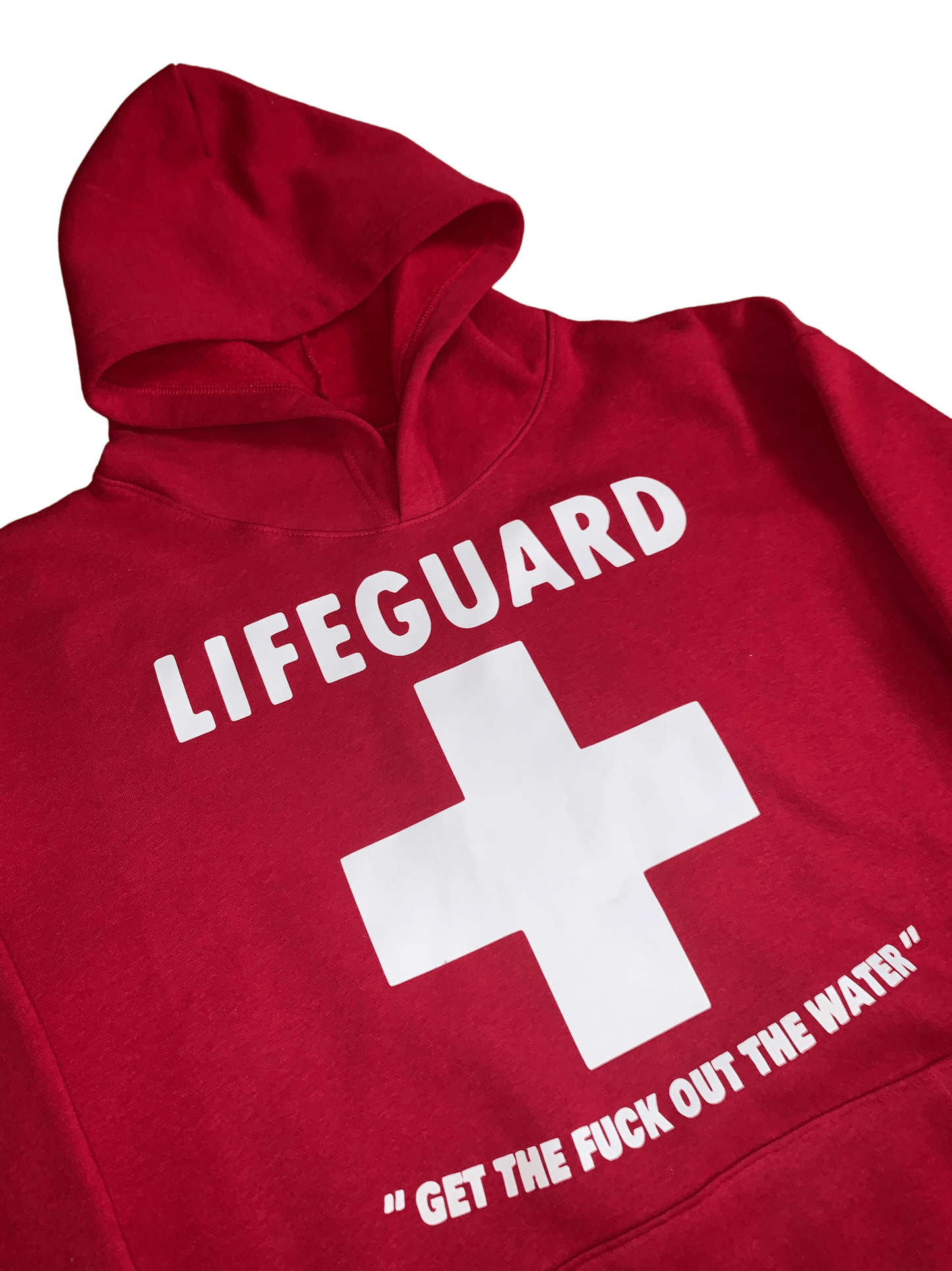 Bad Lifeguard Hoodie - NOT THAT DEEP