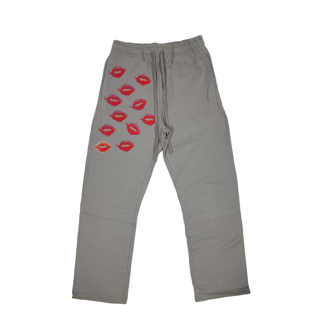 Tan Lipstick Sweatpants