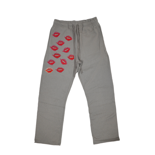 Tan Lipstick Sweatpants