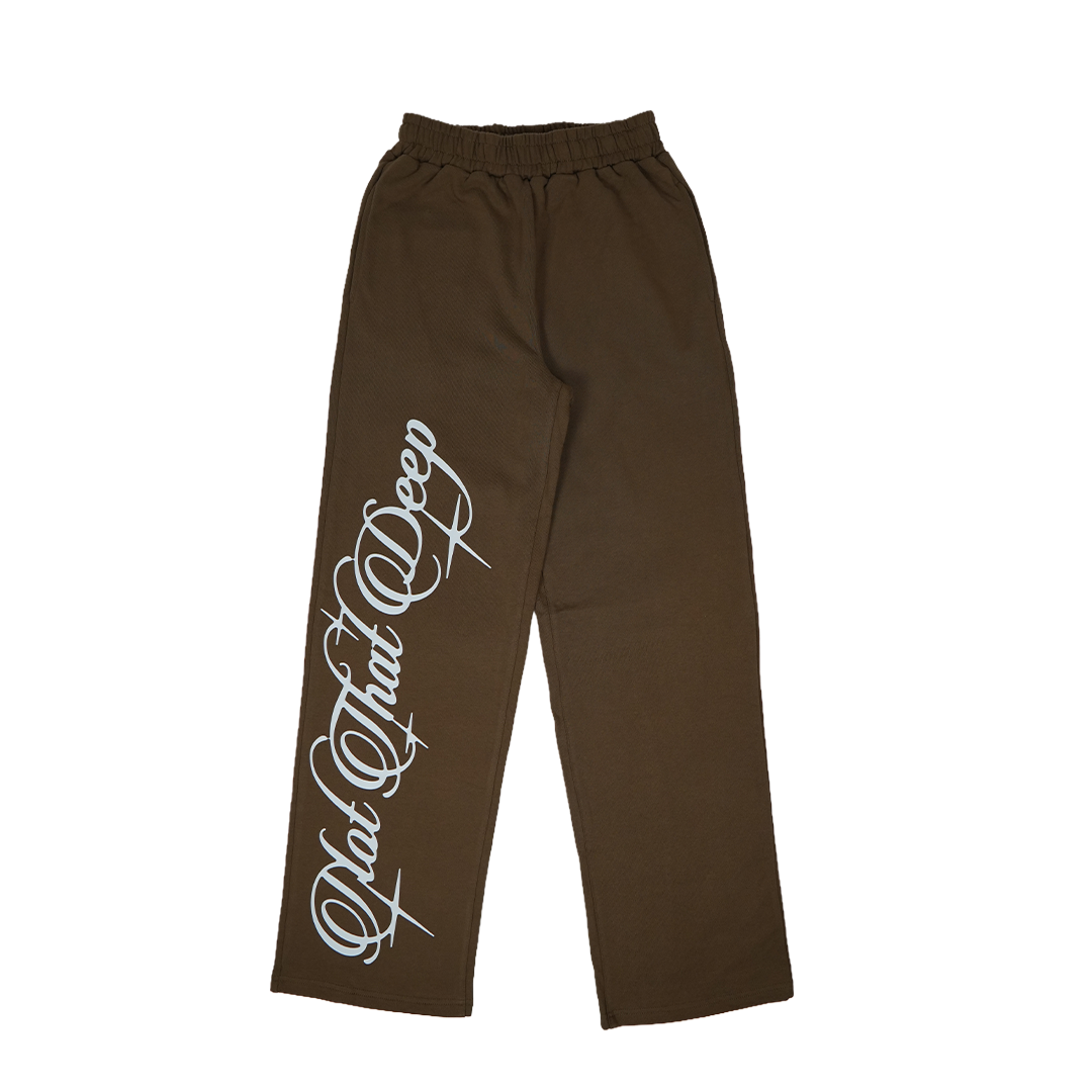 Cursive Sweatpants