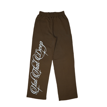 Cursive Sweatpants