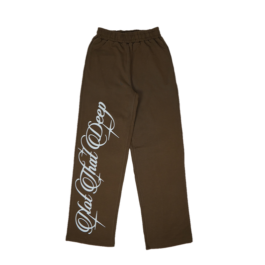 Cursive Sweatpants