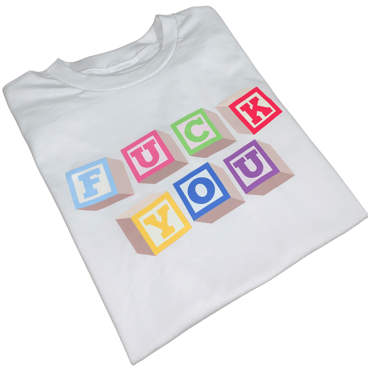Baby Blocks T-Shirt - NOT THAT DEEP