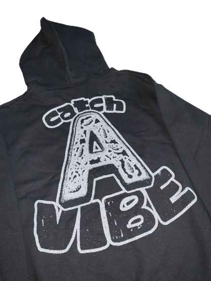 Black "Catch A Vibe" Hoodie 1 - NOT THAT DEEP