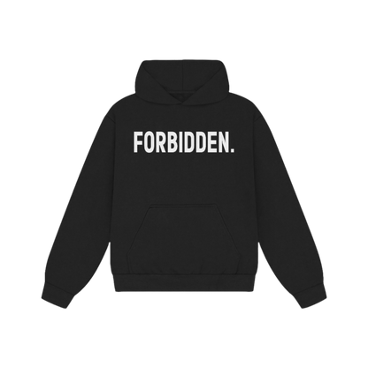 Black "Forbidden" Hoodie - NOT THAT DEEP