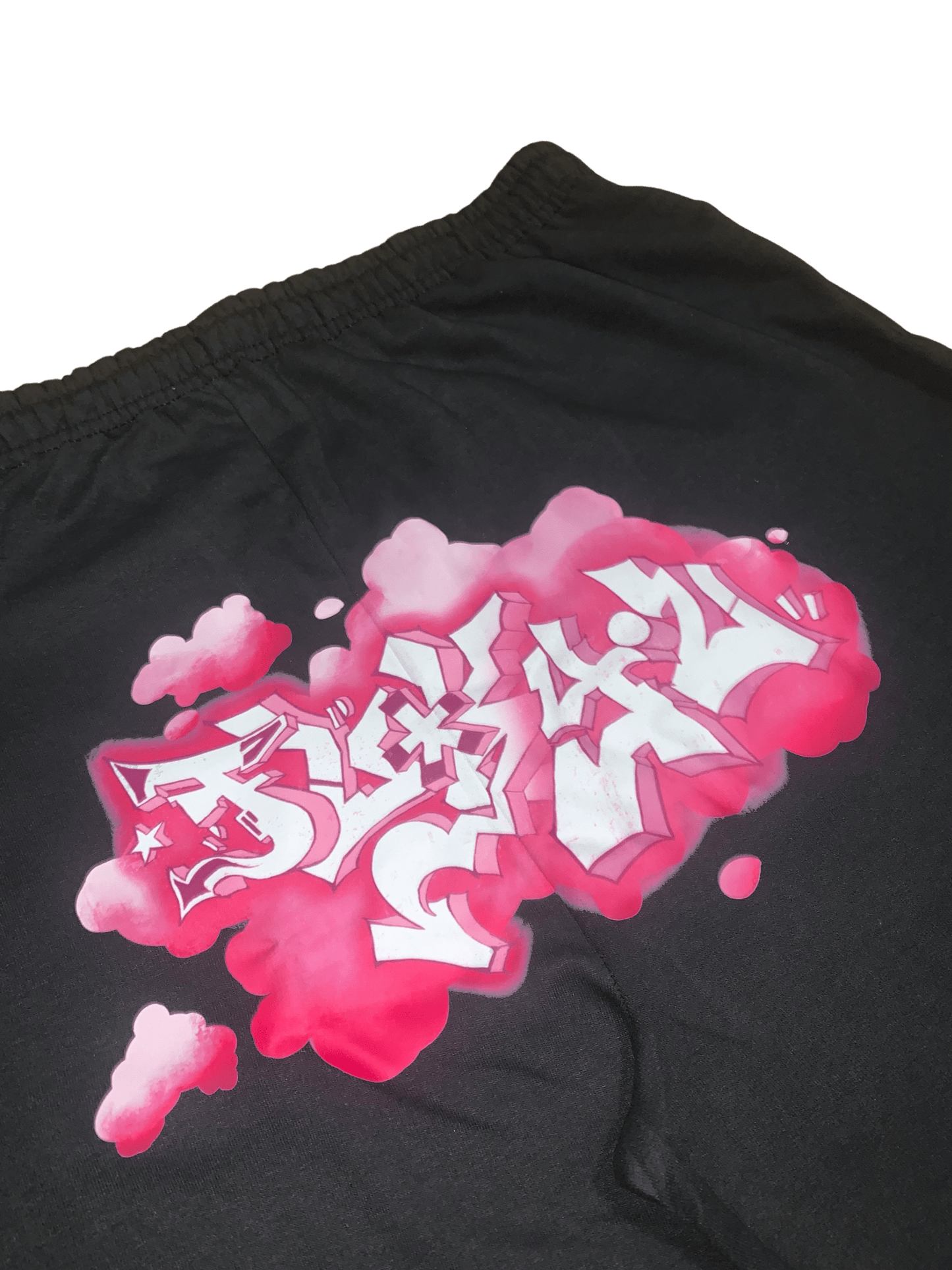 Pink Fuck You Graffiti Sweatpants - NOT THAT DEEP